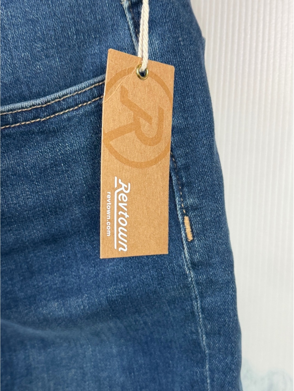Revtown Skinny Jeans Women's 30R Dusk Indigo Stretch Denim NWT $79 - Picture 3 of 7